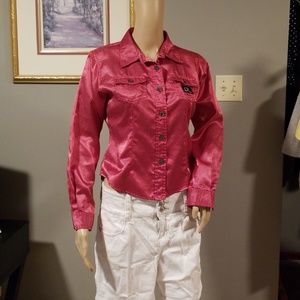 CALVIN KLEIN BUTTON DOWN BLOUSE